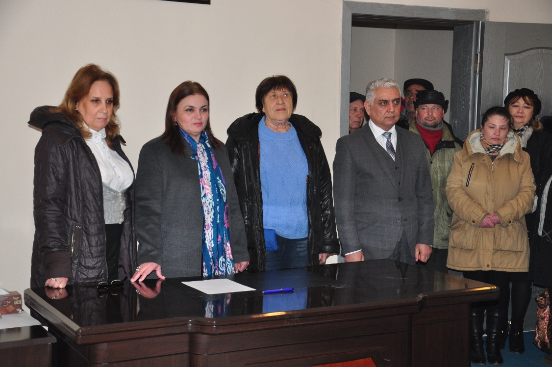 Qaradağ rayonunun slavyanəsilli sakinləri ilə görüş keçirilib - FOTOLAR